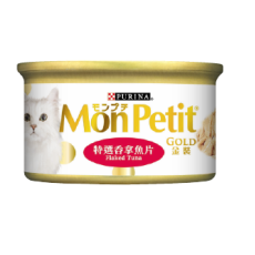 MonPetit Gold Flaked Tuna 特選吞拿魚片 85g X 24 罐